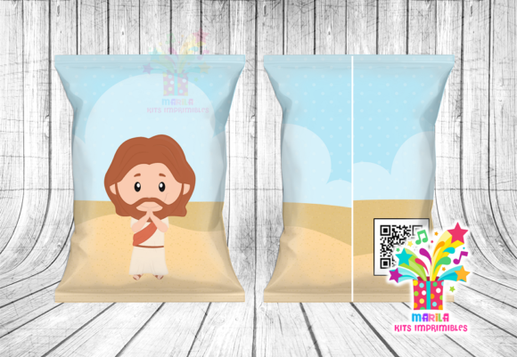 CHIP BAG JESUS CHRISTIAN DESIGN 4: A Practical Guide to Using Faith-Inspired Packaging Art in Your Workflow