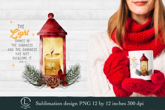 Christmas Lantern Christian Sublimation: Strategic Uses for Creators, Brands, and Ministries