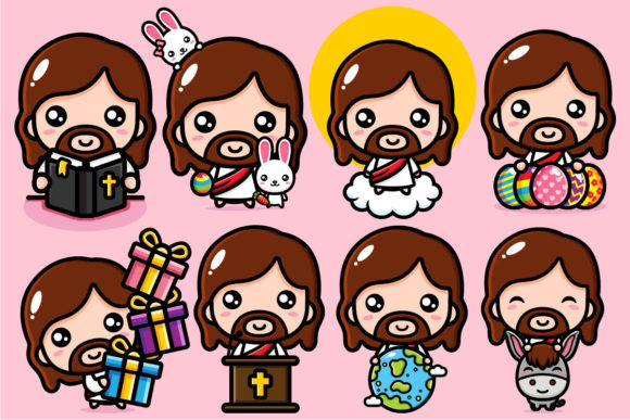 Cute Jesus Christ Cartoon: A Gentle Approach to Faith Imagery