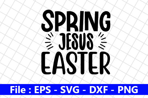 Easter Quotes Design for Spring and Jesus Focus