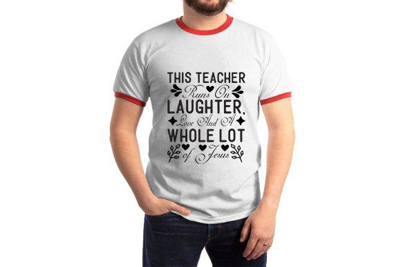 Teacher SVG Design: This Teacher Runs On
