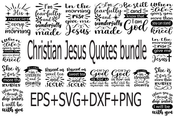 Unlocking Creative Faith: A Complete Guide to the Christian Jesus Bundle of 20 Designs